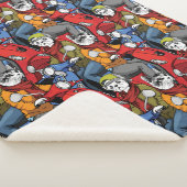 Katzen-u. Hunderoller-Muster Sherpadecke (3/4)