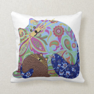Katzen-u. Kätzchen-Kissen Kissen