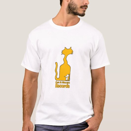 Katzen-u. MäusePlatten T-Shirt (Vorderseite)