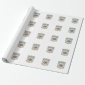 Katzen über Menschen Katze Introvertiert Antisozia Geschenkpapier (Ungerollt)