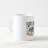 Katzen über Menschen Katze Introvertiert Antisozia Kaffeetasse (Vorderseite Links)