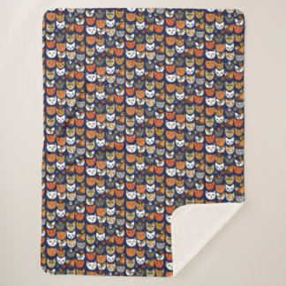 Katzen überall sherpadecke