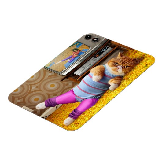 Katzen-Übung Magnet (Linke Seite)