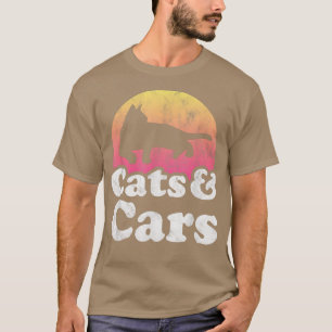 Katzen und Autos, für Männer oder Frauen T-Shirt