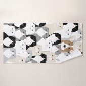 Katzen und Badetücher für Hunde Badehandtuch (Badehandtuch)