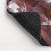 Katzen-und Ballett-Pantoffel Mousepad (Ecke)