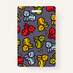 Katzen und Bananen Ausweis