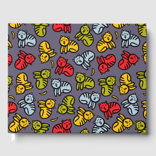 Katzen und Bananen Gästebuch (Vorderseite)