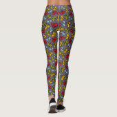 Katzen und Bananen Leggings (Rückseite)