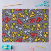 Katzen und Bananen Seidenpapier (Basteln)