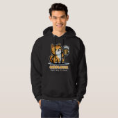 Katzen und Bier 2 Hoodie (Vorne ganz)