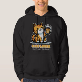 Katzen und Bier 2 Hoodie