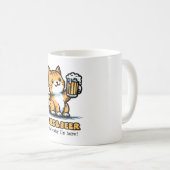 Katzen und Bier 2 Kaffeetasse (VorderseiteRechts)