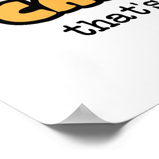 Katzen und Bier 2 Poster (Ecke)