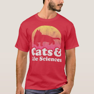 Katzen und Biowissenschaften - Katzen und Li T-Shirt