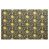 Katzen und Blume Blumenkohl Stoff (Fat Quarter (45,7 x 55,9 cm))