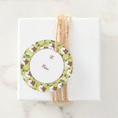 Katzen und Blume Geschenkanhänger (Beispiel)