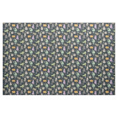 Katzen und Blume Gestaltstoffe Stoff (Fat Quarter (45,7 x 55,9 cm))