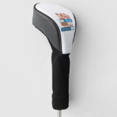 Katzen und Bücher Golf Headcover (angewinkelt)