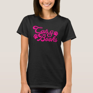 Katzen und Bücher sind alles was ich brauche Süße T-Shirt