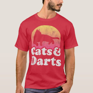 Katzen und Darts, für Männer oder Frauen T-Shirt