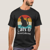 Katzen und Datensammlung T-Shirt (Vorderseite)