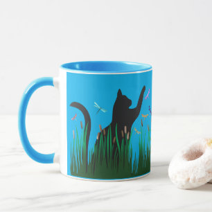 Katzen und Drachen Tasse