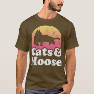 Katzen und Elch, Katzen und Elch, Männer oder Frau T-Shirt