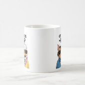 Katzen und Enten für Trump-Präsident, Trump Kaffeetasse (Mittel)