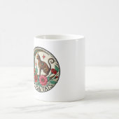 Katzen und Fette Kaffeetasse (Mittel)