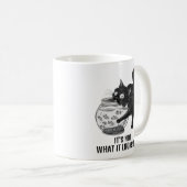 Katzen und Fische Kaffeetasse (VorderseiteRechts)