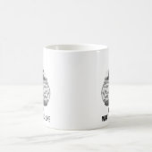 Katzen und Fische Kaffeetasse (Mittel)
