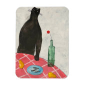 Katzen und Fische Magnet (Vertikal)