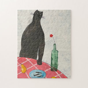 Katzen und Fische Puzzle