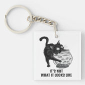 Katzen und Fische Schlüsselanhänger (Vorderseite)