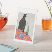 Katzen und Fische Sockelschild (In SItu)