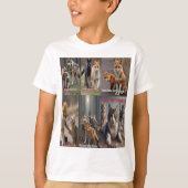 Katzen- und Füchsgeschichte T-Shirt (Vorderseite)