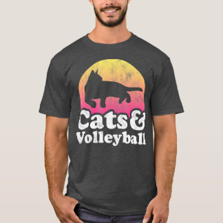 Katzen und Fußballer, Männer oder Frauen T-Shirt