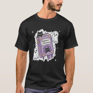 Katzen und Geister Gruselig Nu Goth T-Shirt