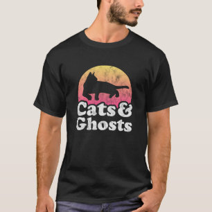 Katzen und Gespenster Männer oder Frauen Katze und T-Shirt