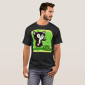 Katzen und Gurken T-Shirt (Vorne ganz)