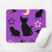 Katzen und Hexenhasser-Mauspad Mousepad (Mit Mouse)