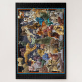 Katzen und Hunde Figuren Puzzle (Vertikal)