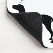 Katzen und Hunde Mousepad (Ecke)