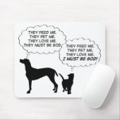 Katzen und Hunde Mousepad (Mit Mouse)