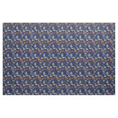 Katzen und Hunde Musterdesign auf Blau Stoff (Yard (91,4 cm))