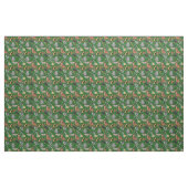 Katzen und Hunde Musterdesign auf Grün Stoff (Yard (91,4 cm))