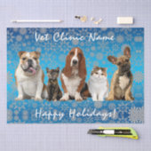 Katzen und Hunde tierärztliches Gewebe Seidenpapier (Handwerk)