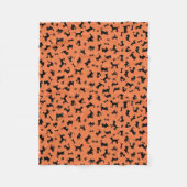 Katzen-und HundeFleece-Decken-Gewohnheits-Farbe Fleecedecke (Vorderseite)