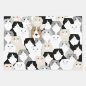 Katzen- und Hundefutter Geschenkpapier Set (Vorderseite 3)